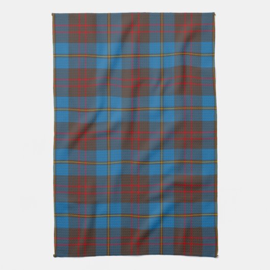 Scottish Clan Cameron Hunting Tartan Pset Theedoek (Verticaal)