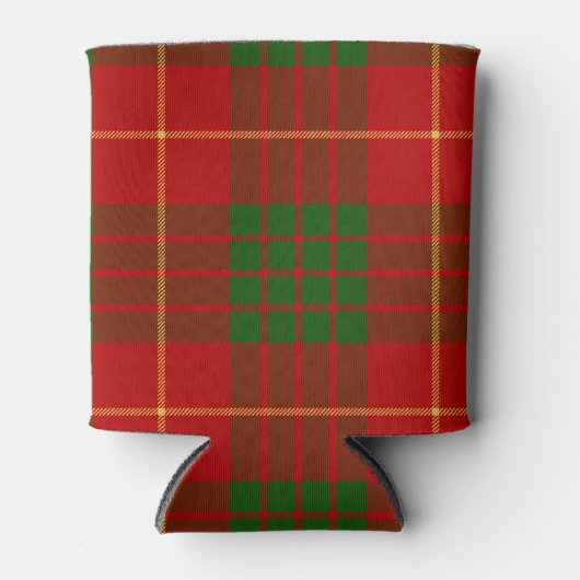 Scottish Clan Cameron Tartan Pset Blikjeskoeler (Voorkant)