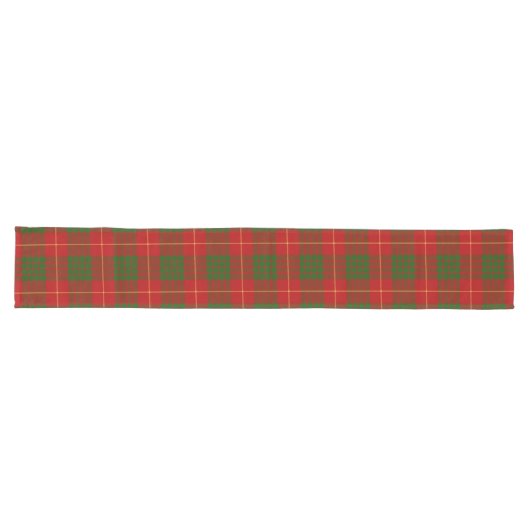 Scottish Clan Cameron Tartan Pset Lange Tafelloper (Horizontaal)