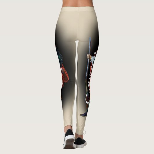 Scottish Clan Cameron van R. R. McIan Leggings (Achterkant)