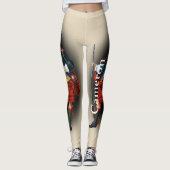 Scottish Clan Cameron van R. R. McIan Leggings (Voorkant)
