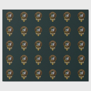 Scottish Clan Campbell Badge en Crest Cadeaupapier