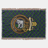 Scottish Clan Campbell Badge en Crest Deken (Voorkant)