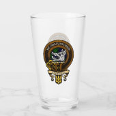 Scottish Clan Campbell Badge en Crest Glas (Achterkant)