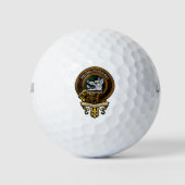 Scottish Clan Campbell Badge en Crest Golfballen (Voorkant)