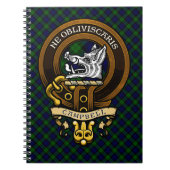 Scottish Clan Campbell Badge en Crest Notitieboek (Voorkant)
