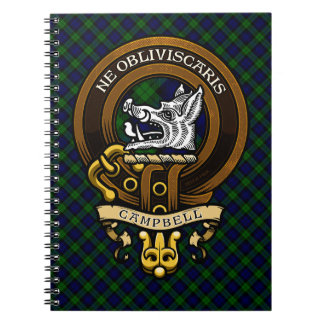Scottish Clan Campbell Badge en Crest Notitieboek