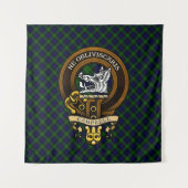 Scottish Clan Campbell Badge en Crest Wandkleed (Voorkant)