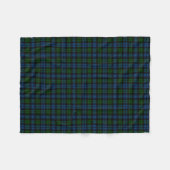 Scottish Clan Campbell Fleece Deken (Voorkant (Horizontaal))