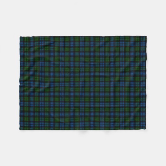 Scottish Clan Campbell Fleece Deken (Voorkant (Horizontaal))