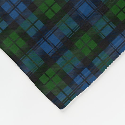 Scottish Clan Campbell Fleece Deken (Hoek)