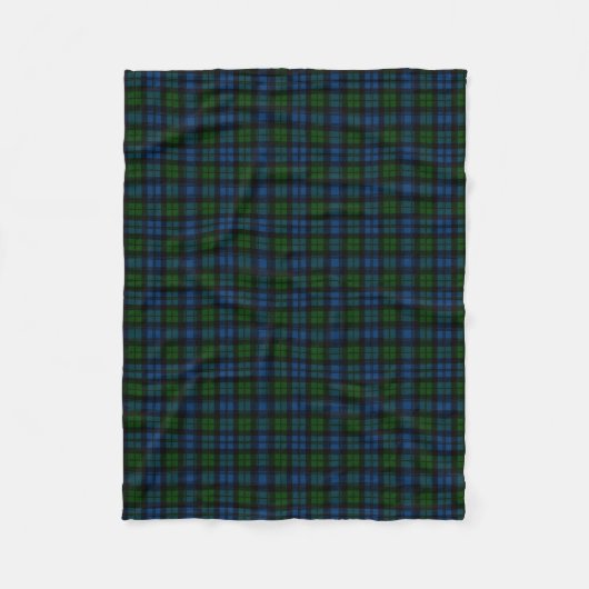 Scottish Clan Campbell Fleece Deken (Voorkant)