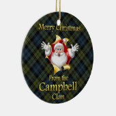 Scottish Clan Campbell Kerstornament Keramisch Ornament (Rechts)