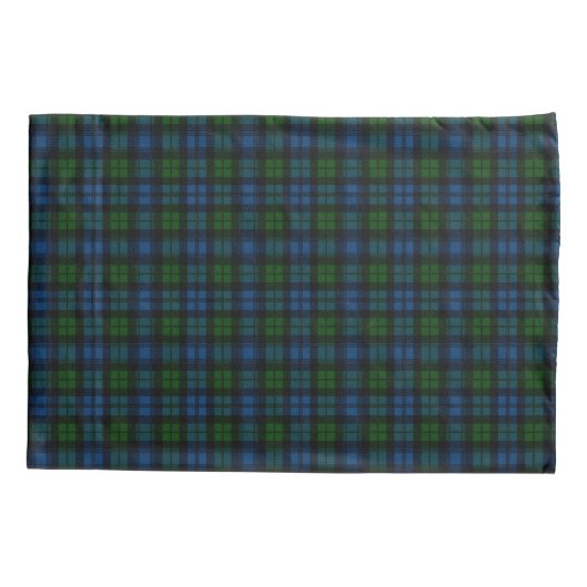 Scottish Clan Campbell Tartan Kussensloop (Achterkant)