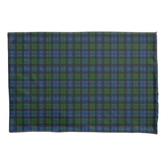 Scottish Clan Campbell Tartan Kussensloop (Voorkant)