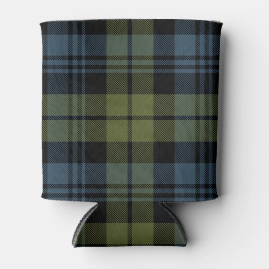 Scottish Clan Campbell Tartan Pset Blikjeskoeler (Voorkant)