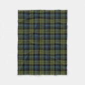 Scottish Clan Campbell Tartan Pset Fleece Deken (Voorkant)