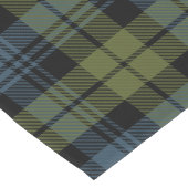Scottish Clan Campbell Tartan Pset Lange Tafelloper (Hoek)