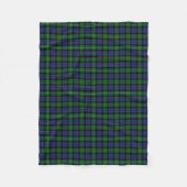 Scottish Clan Campbell van Loudoun Tartan Fleece Deken (Voorkant)