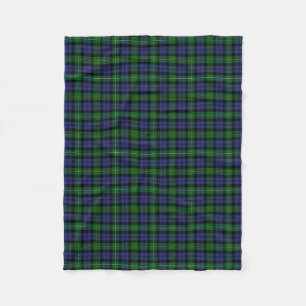Scottish Clan Campbell van Loudoun Tartan Fleece Deken