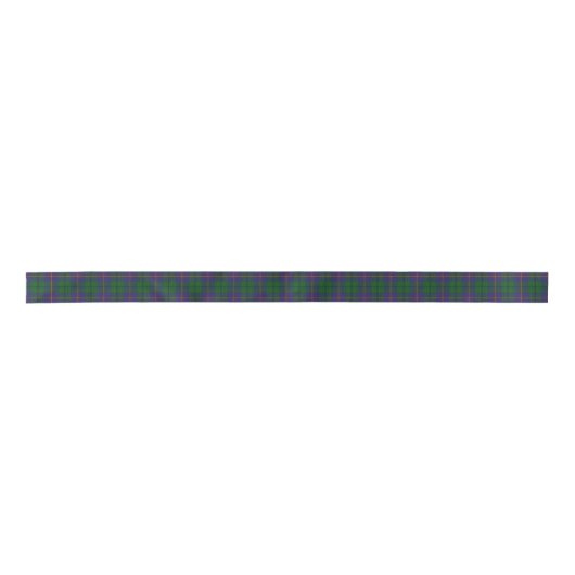Scottish Clan Carmichael Classic Tartan Satijnen Lint (Voorkant)