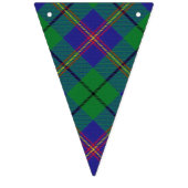 Scottish Clan Carmichael Tartan Vlaggetjes (Derde vlag)