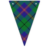 Scottish Clan Carmichael Tartan Vlaggetjes (Eerste vlag)