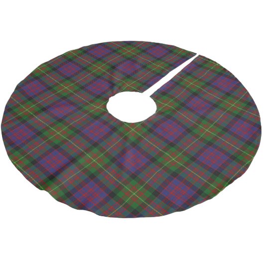 Scottish Clan Carnegie Tartan Kerstboom Rok (Gekanteld)