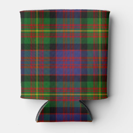 Scottish Clan Carnegie Tartan Pset Blikjeskoeler (Voorkant)