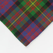 Scottish Clan Carnegie Tartan Pset Fleece Deken (Hoek)