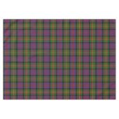 Scottish Clan Carnegie Tartan Pset Tafelkleed (Voorkant (Horizontaal))
