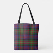 Scottish Clan Carnegie Tartan Pset Tote Bag (Achterkant)