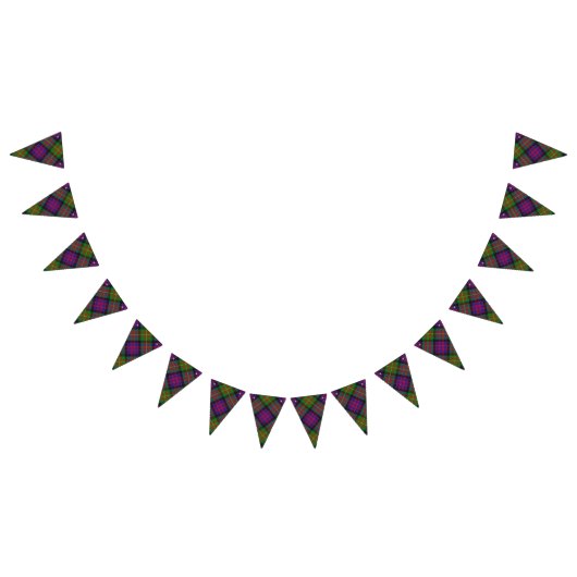 Scottish Clan Carnegie Tartan Vlaggetjes (Alle)