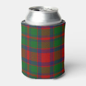 Scottish Clan Carrick Tartan Pset Blikjeskoeler (Blikje Voorkant)