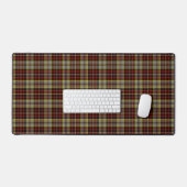 Scottish Clan Cates Dress Tartan Pset Bureaumat (Keyboard & Muis)