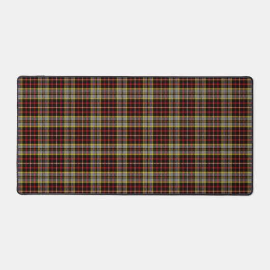 Scottish Clan Cates Dress Tartan Pset Bureaumat (Voorkant)