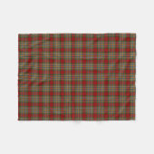 Scottish Clan Chattan Classic Tartan Fleece Deken (Voorkant (Horizontaal))