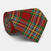 Scottish Clan Chattan Tartan Stropdas (Opgerold)