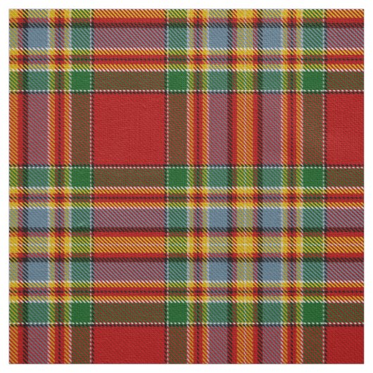 Scottish Clan Chatten Tartan Plaid Stof (Swatch)