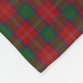 Scottish Clan Chisholm Classic Tartan Fleece Deken (Hoek)