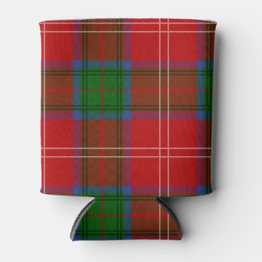 Scottish Clan Chisholm Tartan Pset Blikjeskoeler (Voorkant)