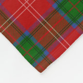 Scottish Clan Chisholm Tartan Pset Fleece Deken (Hoek)