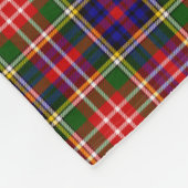 Scottish Clan Christie Tartan Pset Fleece Deken (Hoek)