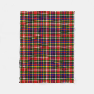 Scottish Clan Christie Tartan Pset Fleece Deken