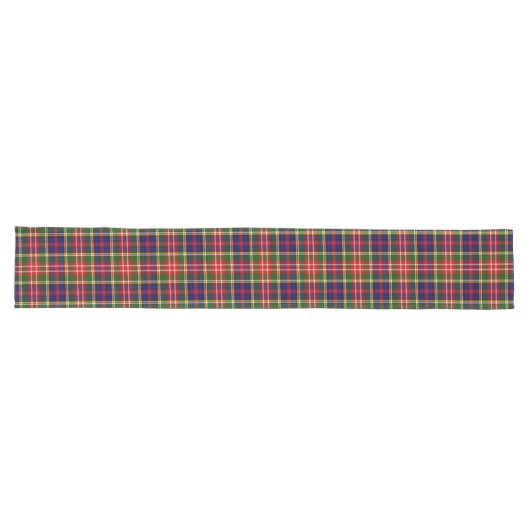Scottish Clan Christie Tartan Pset Lange Tafelloper (Horizontaal)