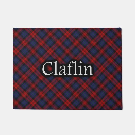 Scottish Clan Claflin MacLachlan Tartan Deurmat (Voorkant)