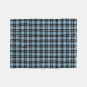 Scottish Clan Clark Tartan Pset Fleece Deken (Voorkant (Horizontaal))
