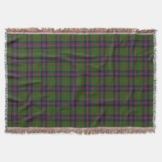 Scottish Clan Cochrane Cochran Tartan Deken (Voorkant)