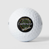 Scottish Clan Cochrane Personalize Jouw naam Golfballen (Voorkant)