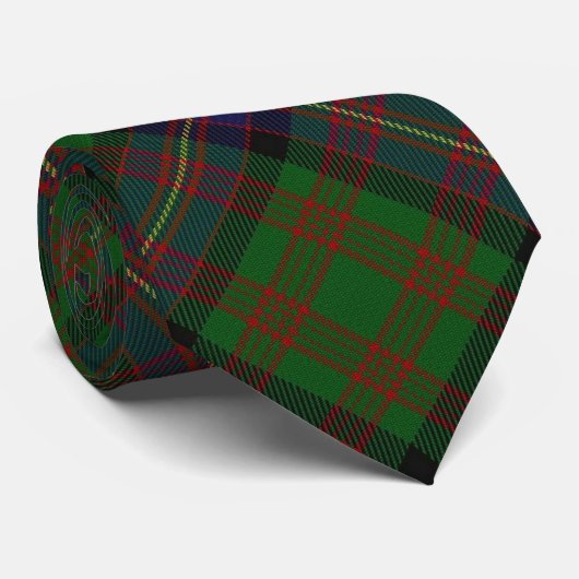 Scottish Clan Cochrane Stropdas Tartan (Opgerold)